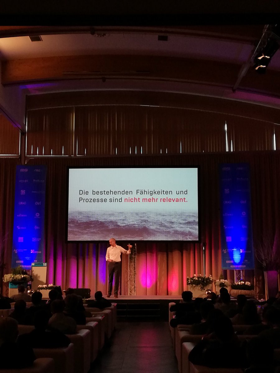 re_comm's tweet photo. Good morning 🌞 Mr. Pascal Finette on stage today! @pfinette @londonspeaker @LSB_Germany #recomm #Innovations #kitzbühel https://t.co/jkfmJt1CLF