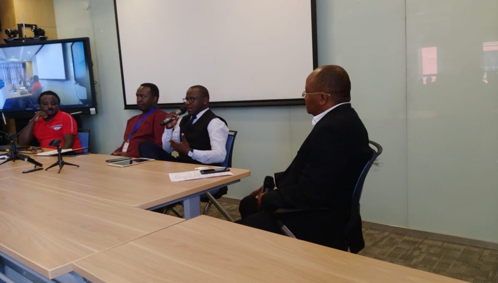 ISOC_Kenya's tweet photo. Leonard Mabele from @iLabAfrica and the panel, discussing critical issues on ways to optimize IOT, emerging trends and how IOT can help in business development and entrepreneurship. #IoTLandscape #ISOCKENYA https://t.co/Z6qivxEEyU