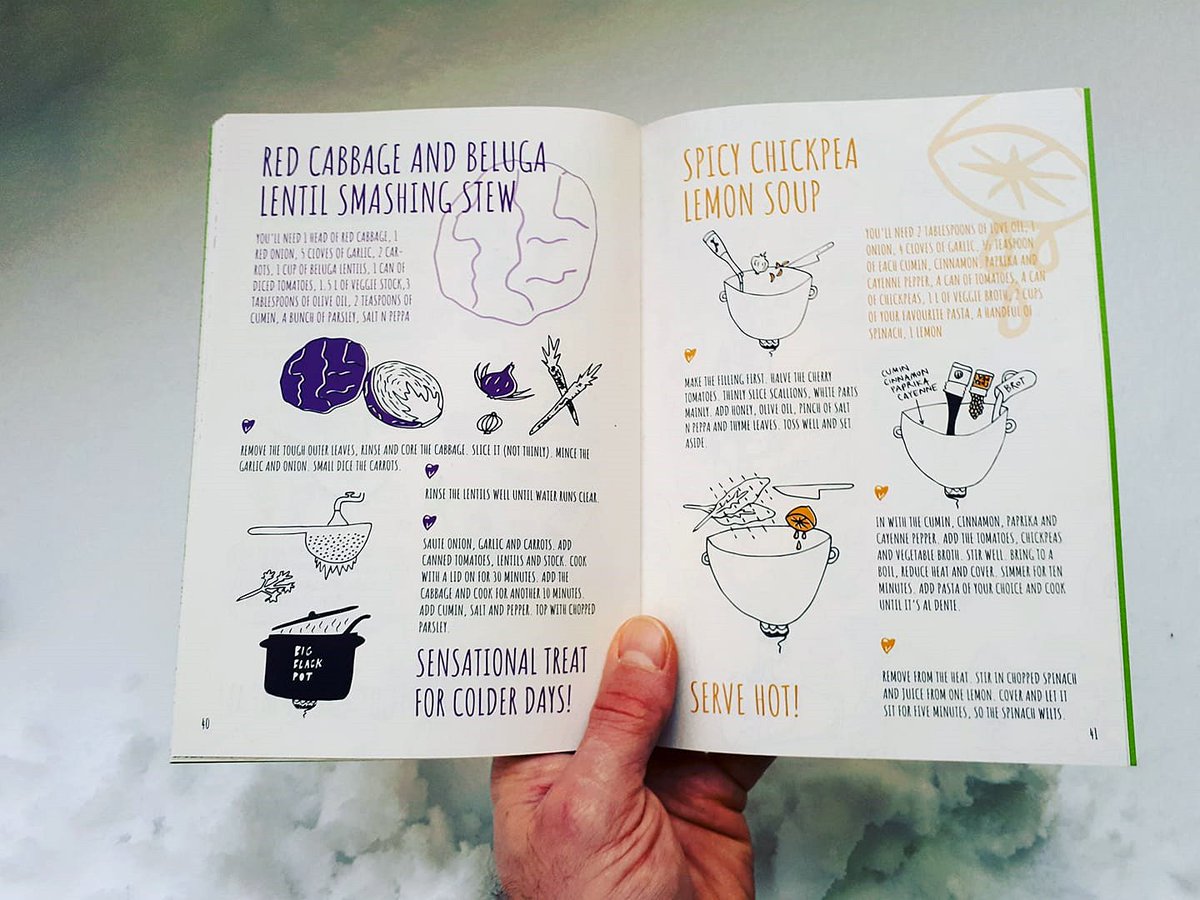 repeatandskate's tweet photo. Reissue of my foodzine for anyone looking to make nutritious, delicious and easy meals is still available! Highly anticipated Slovenian version is going to the printers today 💖☝️ #handdrawn #simplerecipes #repeatfood https://t.co/ghqraZHsS8