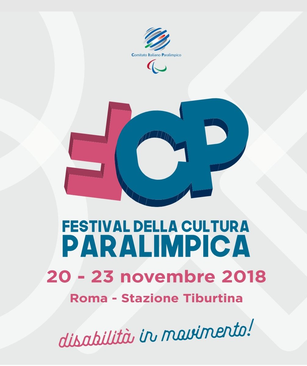 Oggi siamo presenti al Festival della cultura paralimpica, un evento i cui valori sono totalmente condivisi dal #MinisteroDifesa
Segui la diretta #streaming del Comitato Italiano Paralimpico <a href="/CIPnotizie/">Comitato Italiano Paralimpico</a> su Facebook 
#FCP2018 #CulturaParalimpica <a href="/GSPDifesa/">GSPD</a> 
facebook.com/comitatoparali…