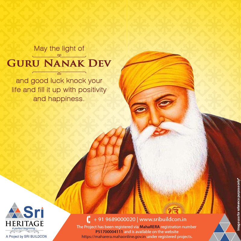 sribuildcon's tweet photo. Wishing you all a very Happy Gurunanak Jayanti !
#SriBuildcon #SriHeritage #Home #HappyGurunanakJayanti #GurunanakJayanti2018 #GurunanakJayanti https://t.co/MXhqXcwpTU
