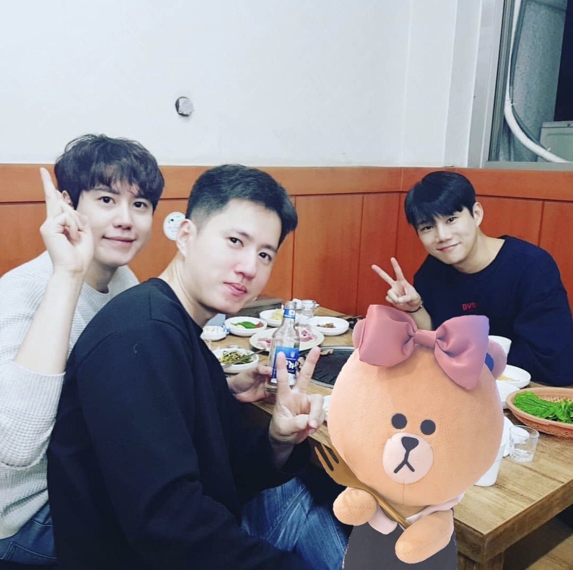 melon_gummy's tweet photo. 👶🏻🐻🎀#gyuchoco https://t.co/O2UOVY2zVX