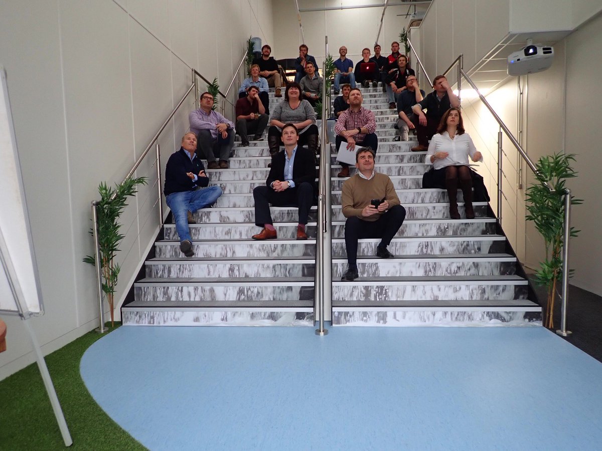 StormGeomatics's tweet photo. #strategic day today with the whole company working together and guest speakers. #progress #growth. https://t.co/EzsTSZkHYs
