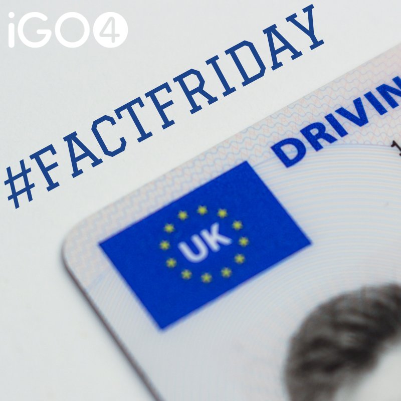 iGO4_insurance's tweet photo. Getting your driving licence is often seen as a rite of passage these days, and they’ve been part of our lives for a long time – they were first introduced in 1903 as a way to link drivers to their vehicles. #factfriday #drivinglicence #drivingfact https://t.co/gPOiGdEixK