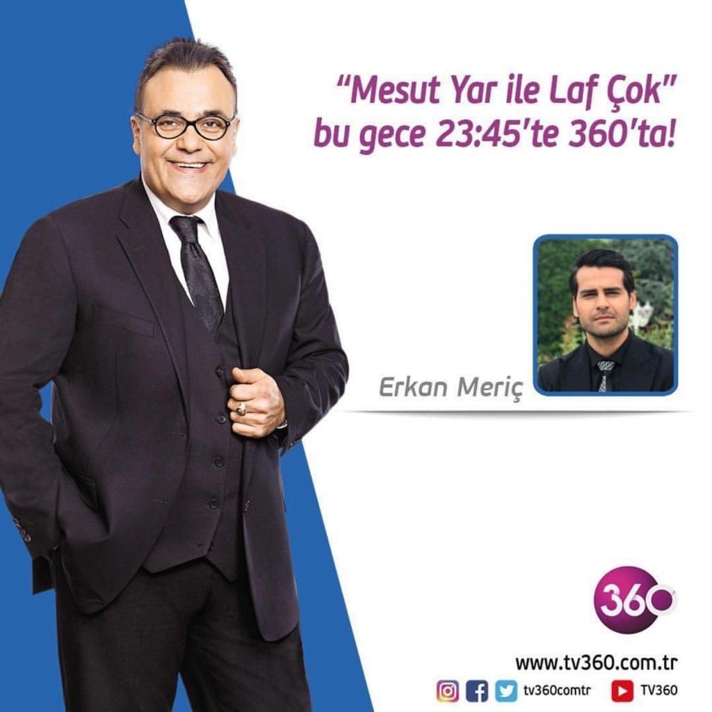 Bu gece 23:45’de <a href="/mesutyar/">Mesut Yar</a> ile laf çok <a href="/tv360comtr/">360</a> de görüşürüz arkadaşlar ✌️