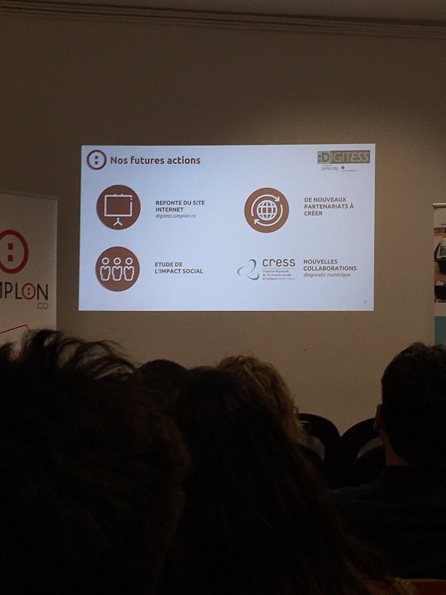 sebchaillou's tweet image. Avec #DigitESS on peut accompagner la #TransitionNumerique de #ESS #Work in progress pour aller encore plus loin avec @CRESS_IDF et @simplonco #DLA #accompagnement 💪