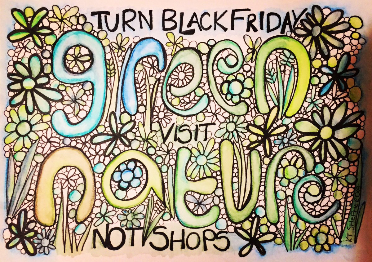 turn black friday green, visit nature not shops 💚🙅🏽✊🏽🌳#turnblackfridaygreen  #visitnature #lessstuffmorelife #ktshepherddoodles #permaculture