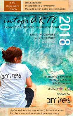 Cartel Mesa redonda Discapacidad y feminismo