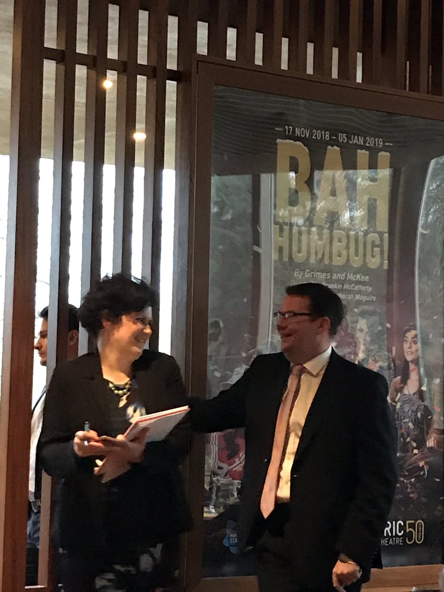 QuintinOliver's tweet photo. @NicholaMallon @FineGael @nealerichmond @IanMarshall_ @labour @ConorMcGinn @Superyayz @CBI_NI @ClaireHanna No, Bah Humbug here @LyricBelfast w @ClaireHanna and @ConorMcGinn talking #BrexitForBreakfast https://t.co/dB0WB91BhU