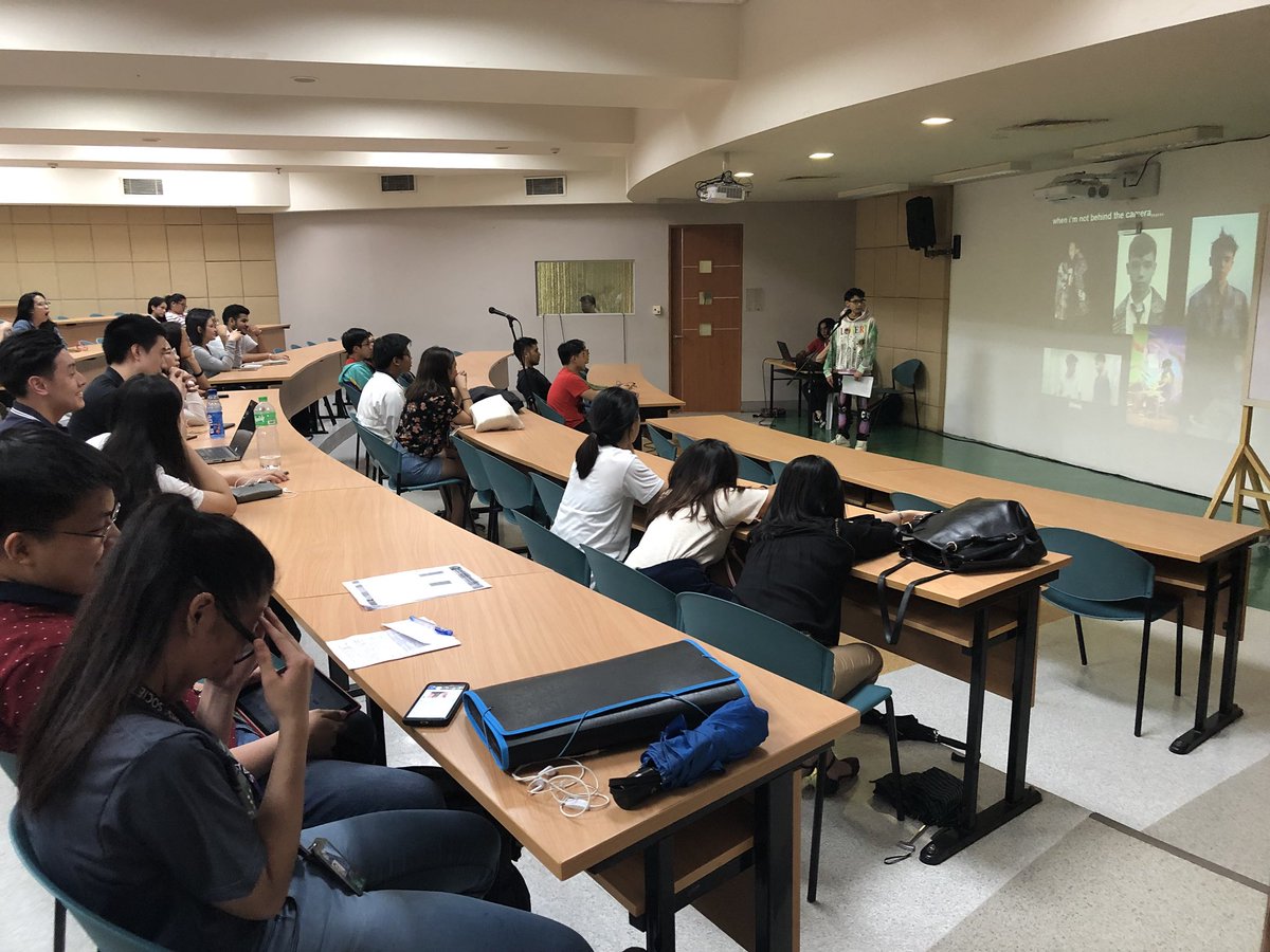 dlsubms's tweet photo. HAPPENING NOW!

Catch up Ong Johan Kyle, the creator and founder of OJK and Antonio Aguirre Jr, CEO of Sole Slam Industries Inc. in Industry Series: Urban Clothing at A1703 from 4:30PM to 6:30PM

#BastaMemberStylish
#Fashion101
#BMSat33 https://t.co/m9v3PVPue7