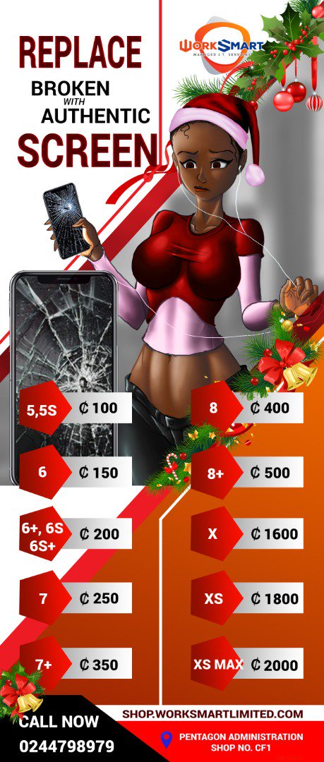 WorkSmartGh's tweet image. Are you having issues with your phone or laptop? Consult the techies @Worksmart Gh
#WorkSmart
#laptops repairs 
#iPhone repairs
#softwaredevelopment