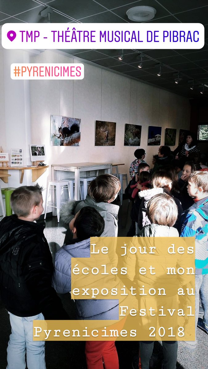 krupaphoto's tweet photo. Jour des écoles à Pibrac et mon exposition au Festival Pyrenicimes 2018 🎬
https://t.co/hZyUK8JrwG
#Pyrenicimes #pyrenicimes2018 #pibrac #toulouse #pyrenees https://t.co/1gNb3dtDar