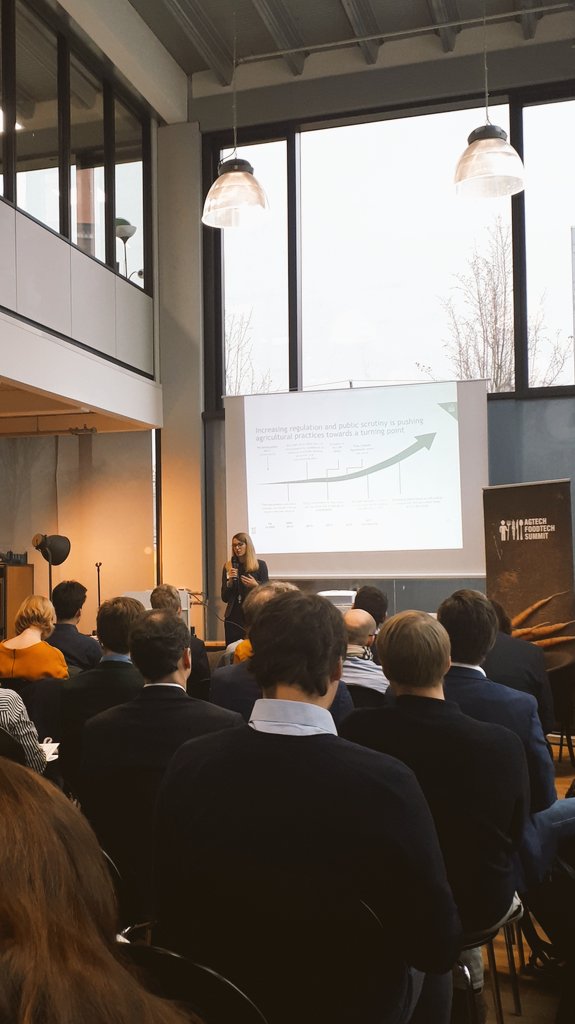 InVivoQuest's tweet photo. #United4Food D-2 in Berlin, All the French delegation join the @AgTechFoodTech 🍏 Still looking for oportunities, connections, ideas 🚀 Welcome to our Top2 #Stenon & #GoodBank, Berlin Selection awarded yesterday #Quest2018, in our ecosystem 😀 https://t.co/SEHmxK1VIe
