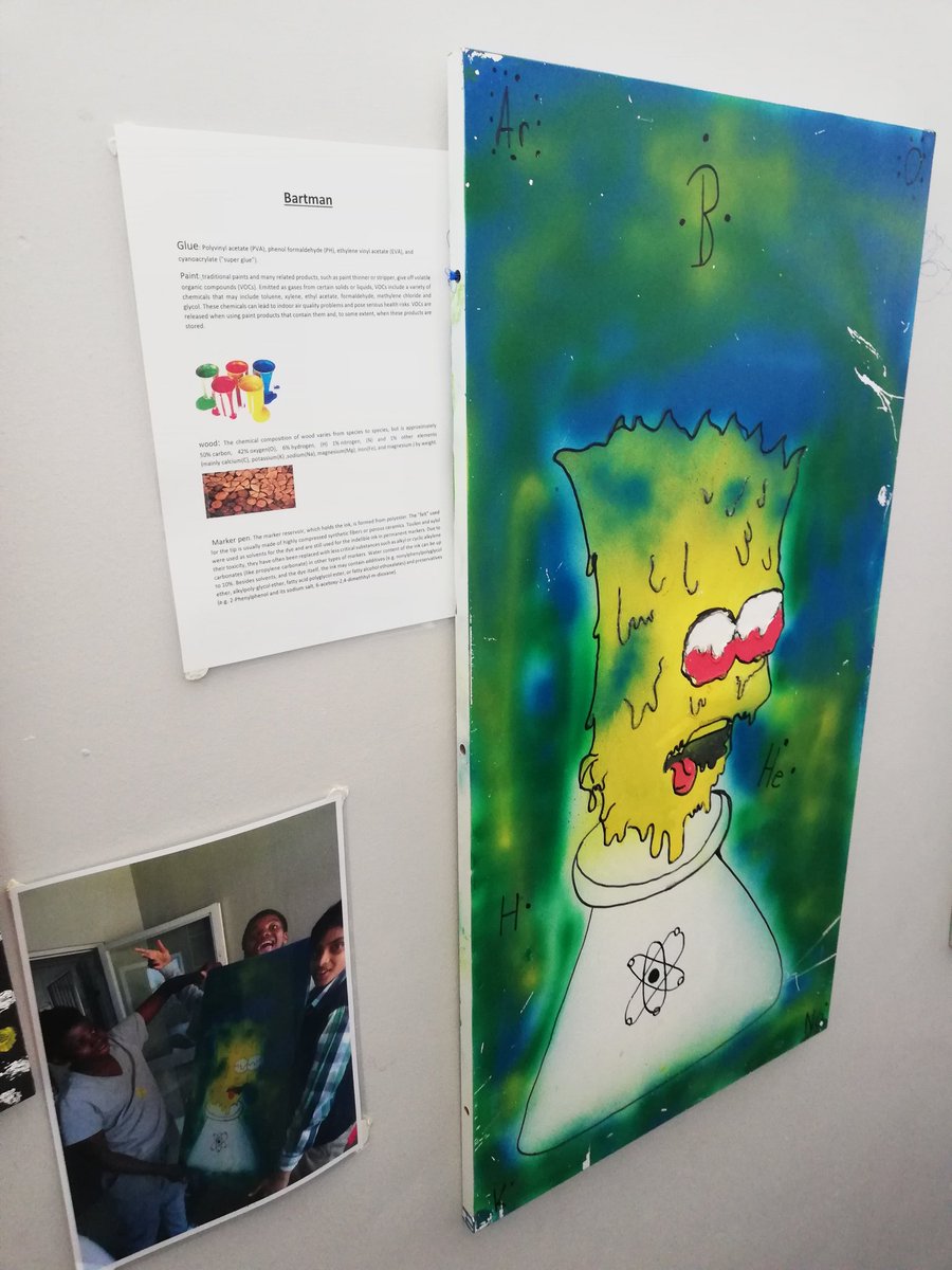 futurenationza's tweet image. Art of Chemistry in the Chemistry of Art 🎨⚗️ #Intergratedlearning #PBL