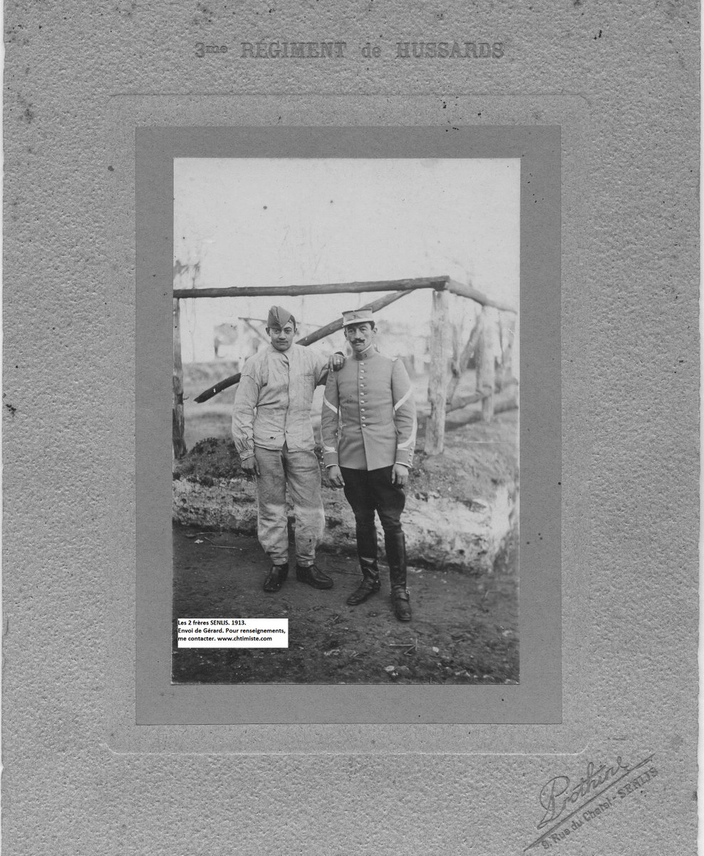 Le_Chtimiste's tweet photo. Les 2 frères SENLIS du 3e régiment de Hussards - Merci à Gérard --> https://t.co/Wv5CXj8SZg <-- #Chtimiste #Cavalerie19141918 #Hussards19141918 #3eRH https://t.co/LlOpfWddYP