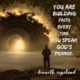 CopelandNetwork's tweet photo. Believe what God's WORD says before it comes to pass. Believe the moment you pray - that it's already done - at that moment. Then speak faith - speak the end result every time you speak of it. #faithworksbylove https://t.co/0UAg4hqTMa