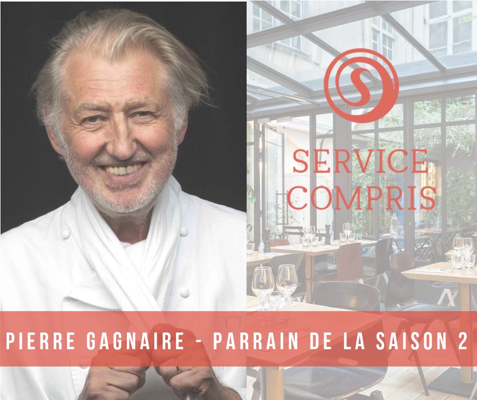 Mr <a href="/PierreGagnaire/">Pierre Gagnaire</a>, parrain des entrepreneurs de la saison 2 ! #chef #bestofthebest #food #neorestaurateur
