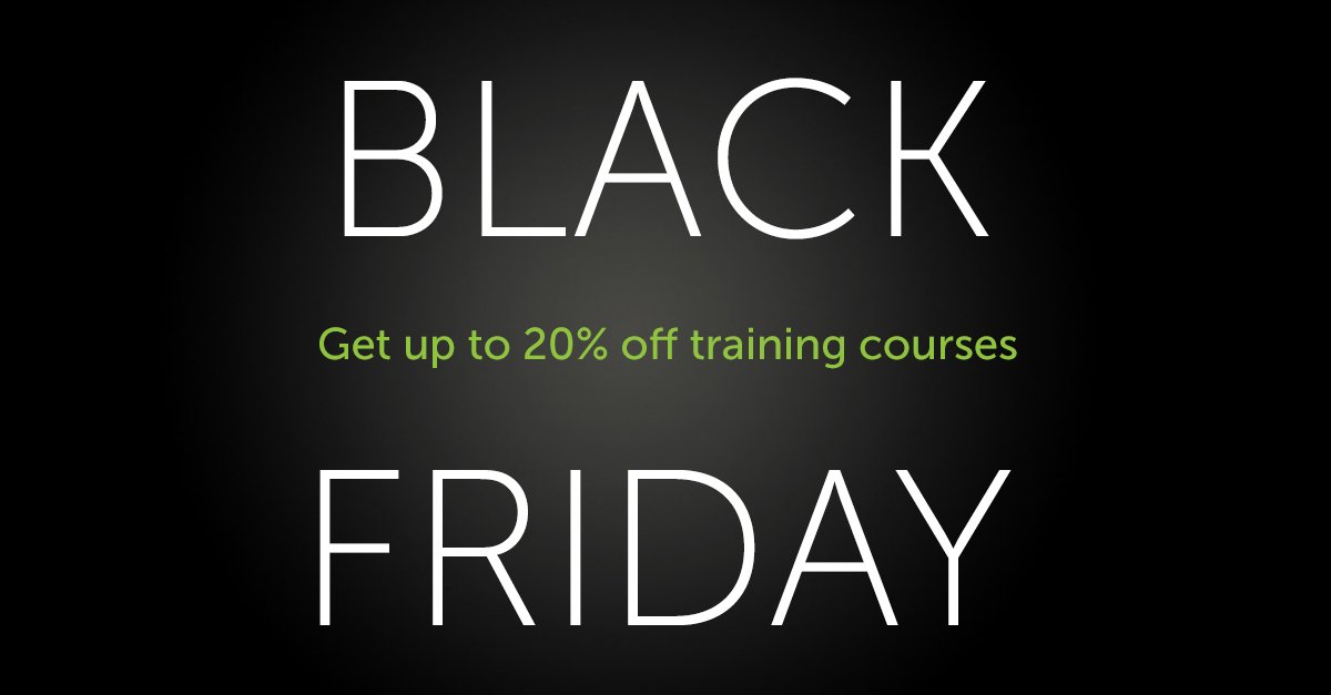 ElmhurstEnergy's tweet photo. Don't miss our #BlackFriday Sale where you can get up to 20% off selected #training courses! Offer lasts until 5pm on 26th November. Find out more here: https://t.co/Te7aUPcI9b https://t.co/Ld4v8MiM8s