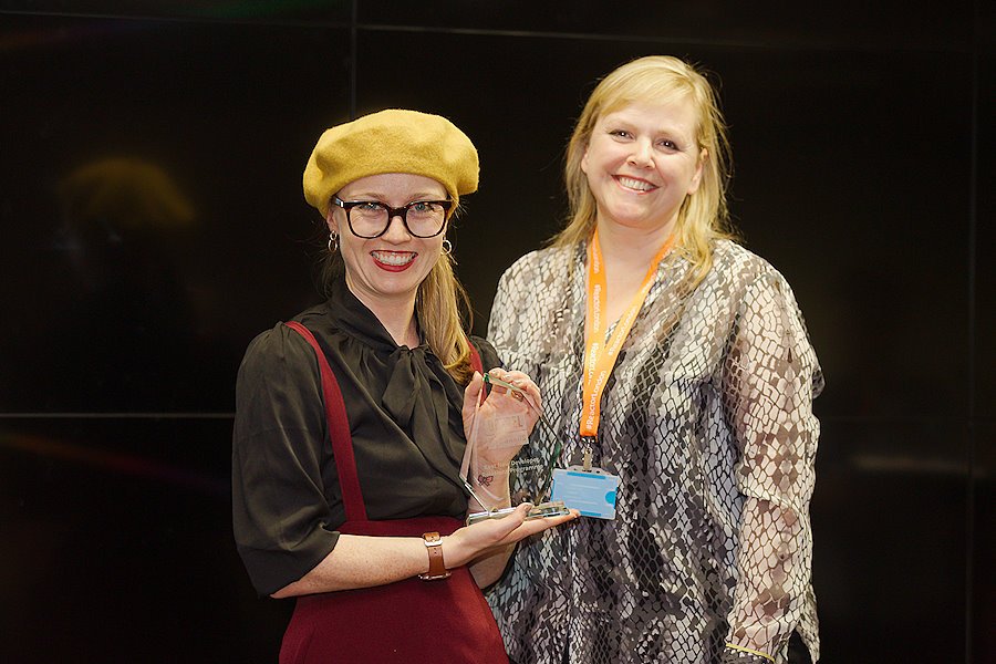 DevRelAwards's tweet photo. Winners of the best new developer relations programme - @SentryScouts

It seemed fitting that a representative of the world’s oldest software company, IBM, should give this award and so @angelajbates of IBM’s London dev rel team presented it to @ChloeCondon.

#DevRelAwards 2018 https://t.co/Y8ArspDvsb