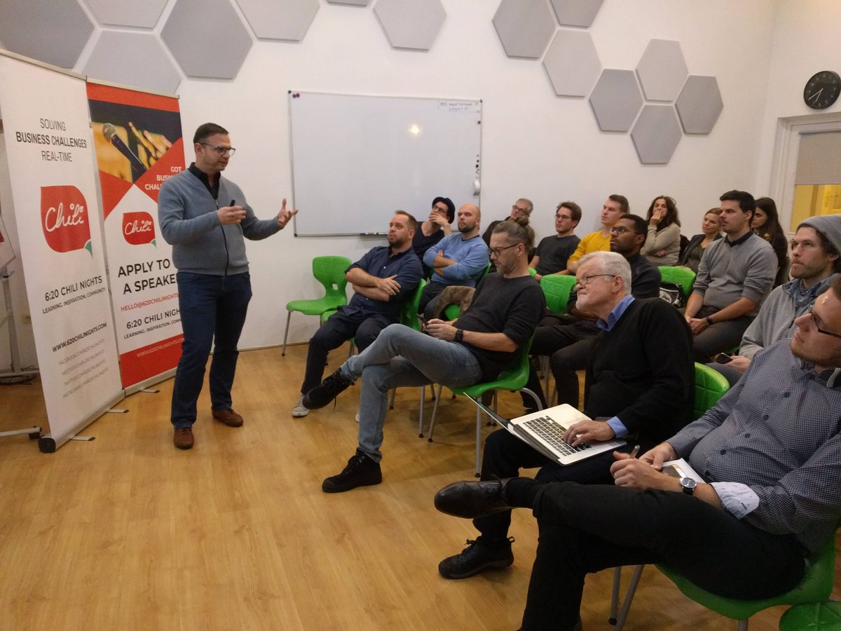 620chilinights's tweet photo. Zsolt Áts, Co-Founder @ Lightmeapp https://t.co/ObBwxiZrmb talked about how they help you find your friends near you using a simple app!  ✨
Reserve your spot to the next event on December 19: https://t.co/n64kUfHwzN
#entrepreneurs #Budapest #meetup #startups https://t.co/NUCMDtvVCd