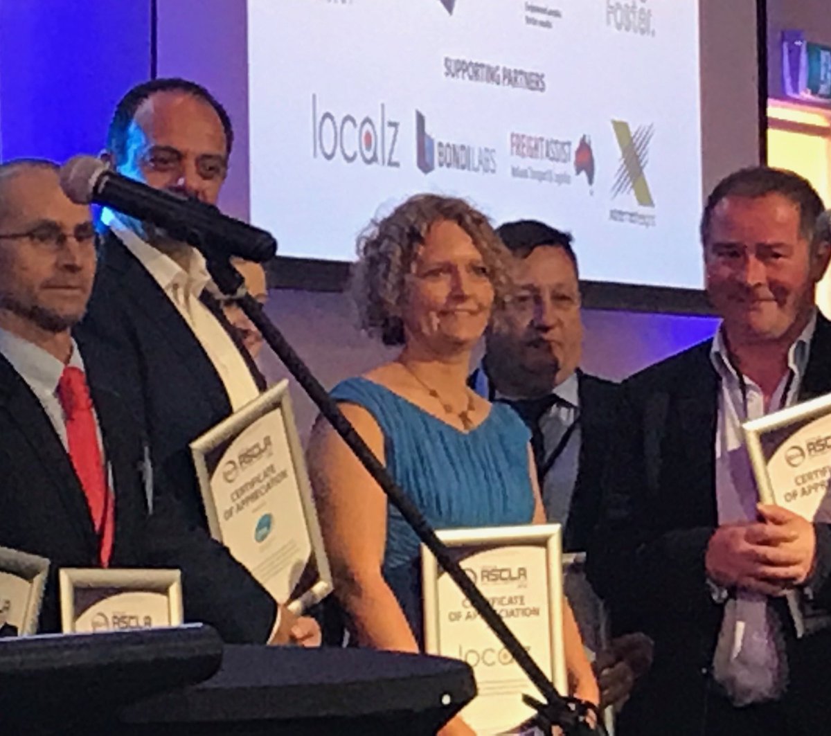 LouiseRobertson's tweet photo. #ascla2018 @SCLAA celebrating success in supply chain @localz https://t.co/qRDHSKcxfb