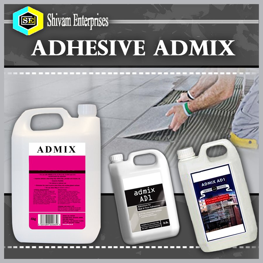 shivamadhesive's tweet photo. Shivam Enterprises Adhesive Admix is perfect for the preparation of tiling and also to improve the flexibility of adhesive for areas of movement in your walls, floors.
#Adhesiveadmix #Wall #floors #Flaxibility #tilemate #home #decor #joints
For More Info:- https://t.co/Y53F2MWiDA https://t.co/XVrhb0eLkl