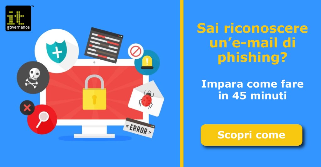 itgovernanceit's tweet photo. Sai difenderti dagli attacchi di #phishing? 📧☠️ https://t.co/yjgQgj8Tb1 #cybercrime #cyberattack https://t.co/dDZ1OdGg2s