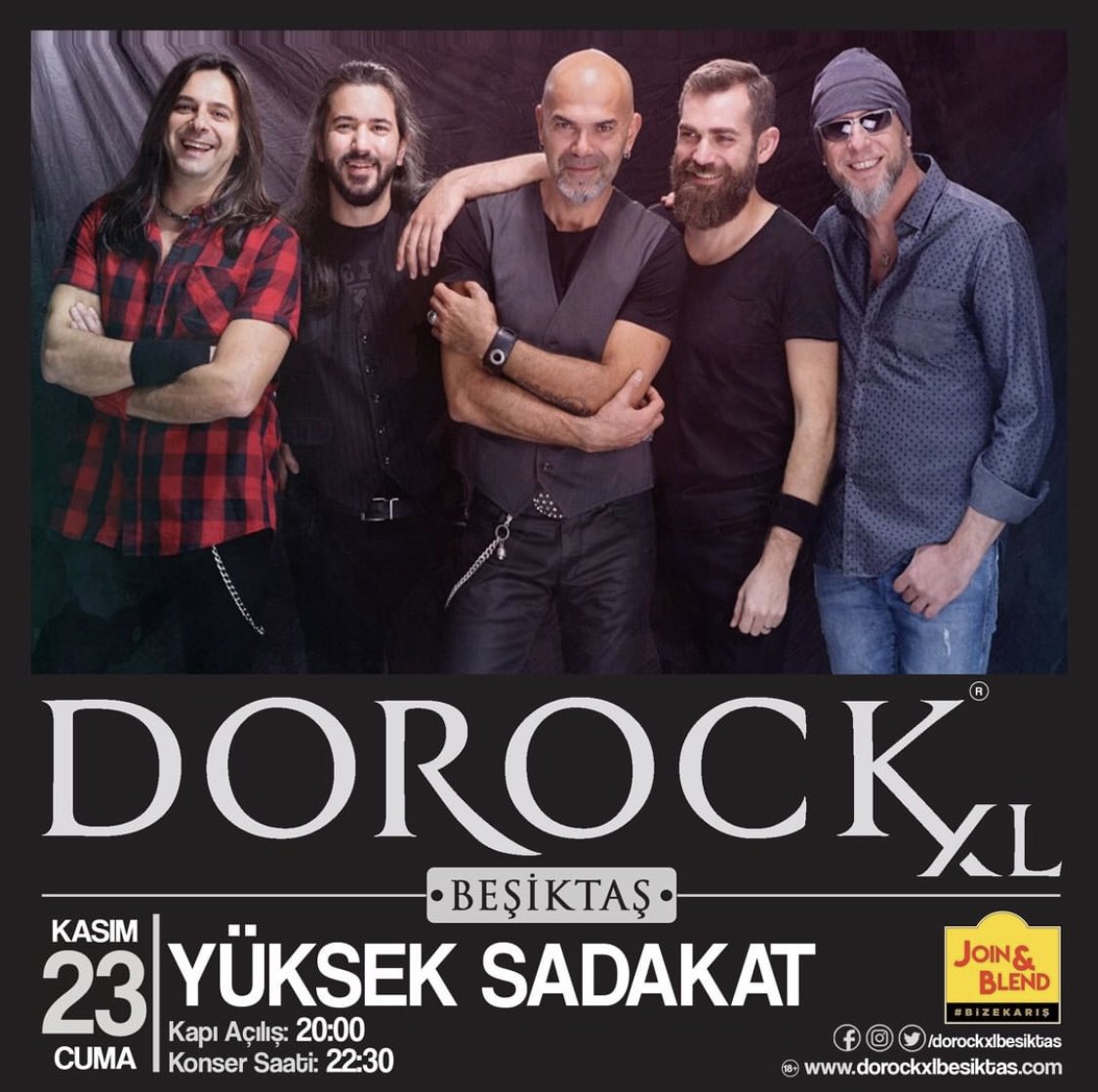 Yuksek_Sadakat's tweet photo. Bu akşam Beşiktaş DorockXL’de görüşmek üzere.✌️ @dorockxlbesikta https://t.co/6EZbWU2Vbg