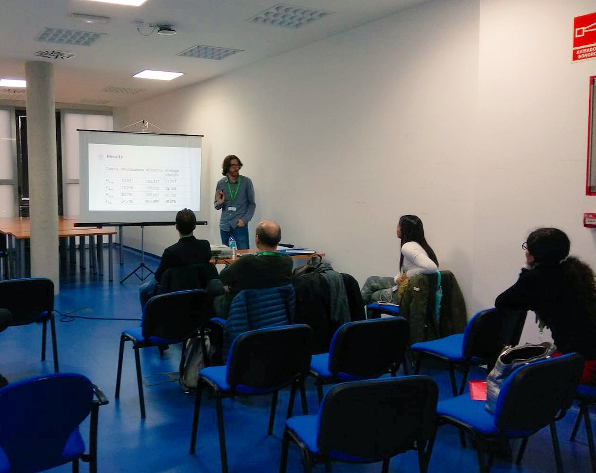 fergunet's tweet photo. Yesterday we presented our work "Measuring the impact of the international relationships of the Andalusian universities using Dimensions database" with @mjcobomartin at @IDEAL2018Madrid Slides available in https://t.co/y5FQvmFyJA @DSDimensions https://t.co/MJe4SFXOQP