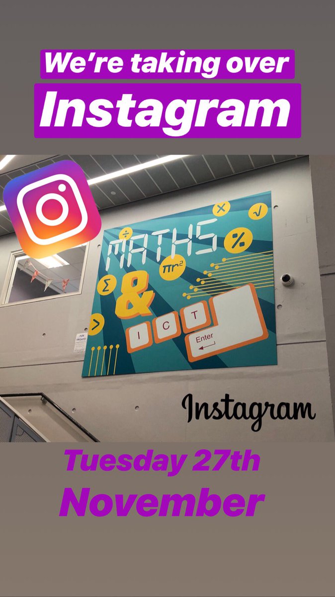 Bristol_BLC's tweet photo. Have you heard? Our Maths department are taking over our @instagram page next Tuesday! Looking forward to seeing what things they get up to! #MathsTakeover https://t.co/XkxHaYgsWw