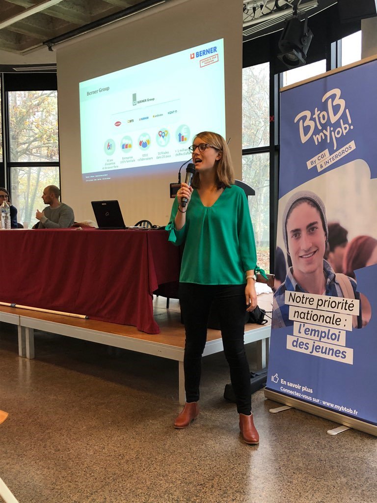 BtoBmyjob's tweet photo. #recrutement Marion Dubuc  et Claire Reuilles Chargées #RH @BernerFrance présente les #métiers du Groupe BERNER spécialiste de la vente d'outillages professionnels et de fournitures industrielles. https://t.co/r8n3GjqZ99