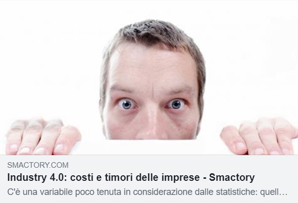 smactory's tweet photo. Abbiamo raccolto i timori delle imprese che stanno pensando di innovare i processi secondo il modello #Industry40 👉https://t.co/GXfkL2owFW https://t.co/XSiAKfS6Zk