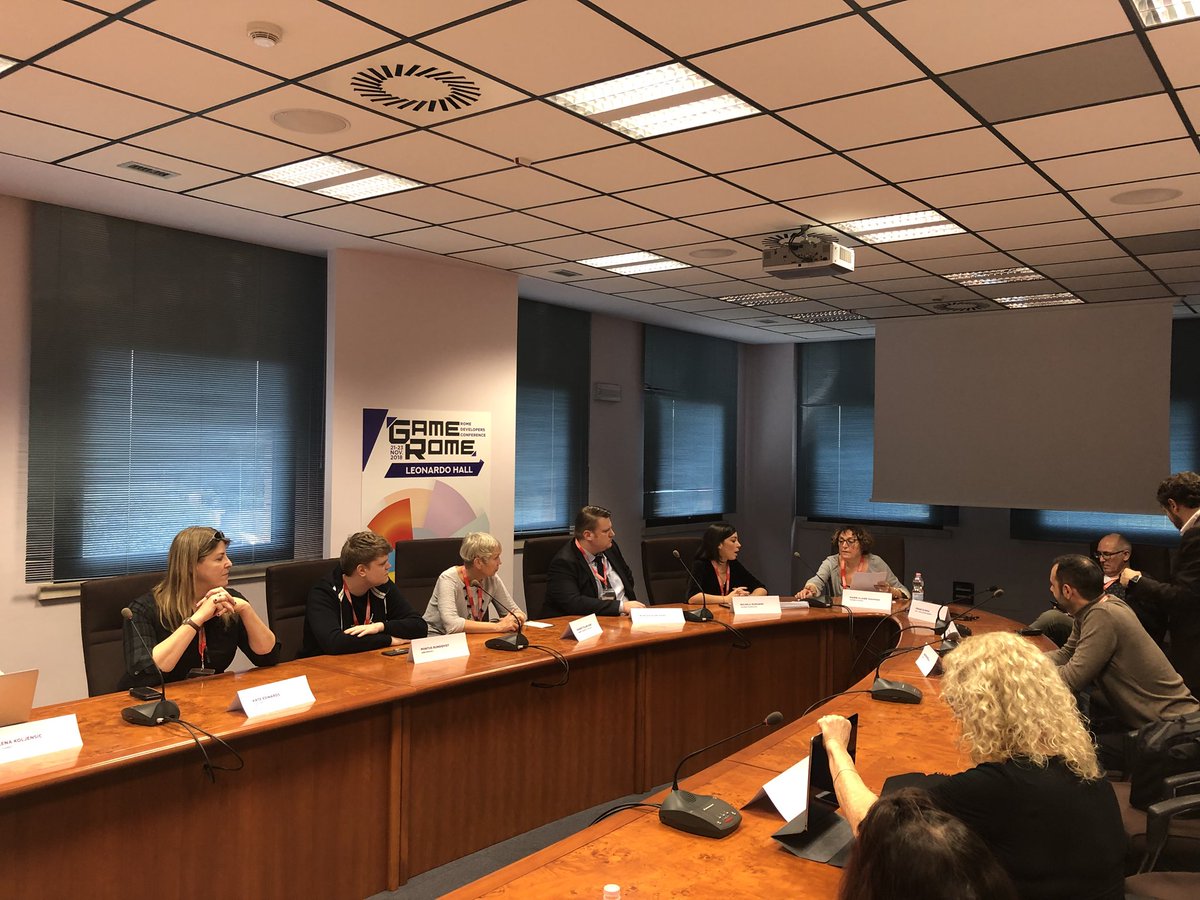 The Women in eSports Panel sponsored by Intel has begun inside the Leonardo Hall. @wigj <a href="/WIGItalia/">Women in Games Italia</a>