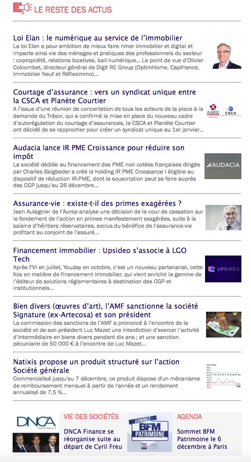 ProfessionCGP's tweet photo. [#VendrediLecture] #CGP, que s'est-il passé cette semaine en #GestionDePatrimoine? La News Hebdo de Profession CGP dresse le récap' de l'info qu'il ne fallait pas manquer 👉 https://t.co/XND60zF3Ka 
#PME #AssuranceVie #immobilier #AssetManagement #courtage #SommetBFMPatrimoine https://t.co/67zMGzytQg
