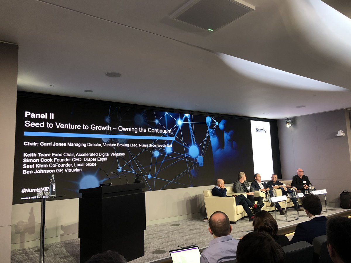 jamesedowning's tweet photo. Great panel this morning. @venturejedi talking of the major platform shift to omnipresent computing. Also theme of capitalism without capital - ie less and less $$ needed to scale digital businesses #numisVIP https://t.co/Q1G954Mr5Z