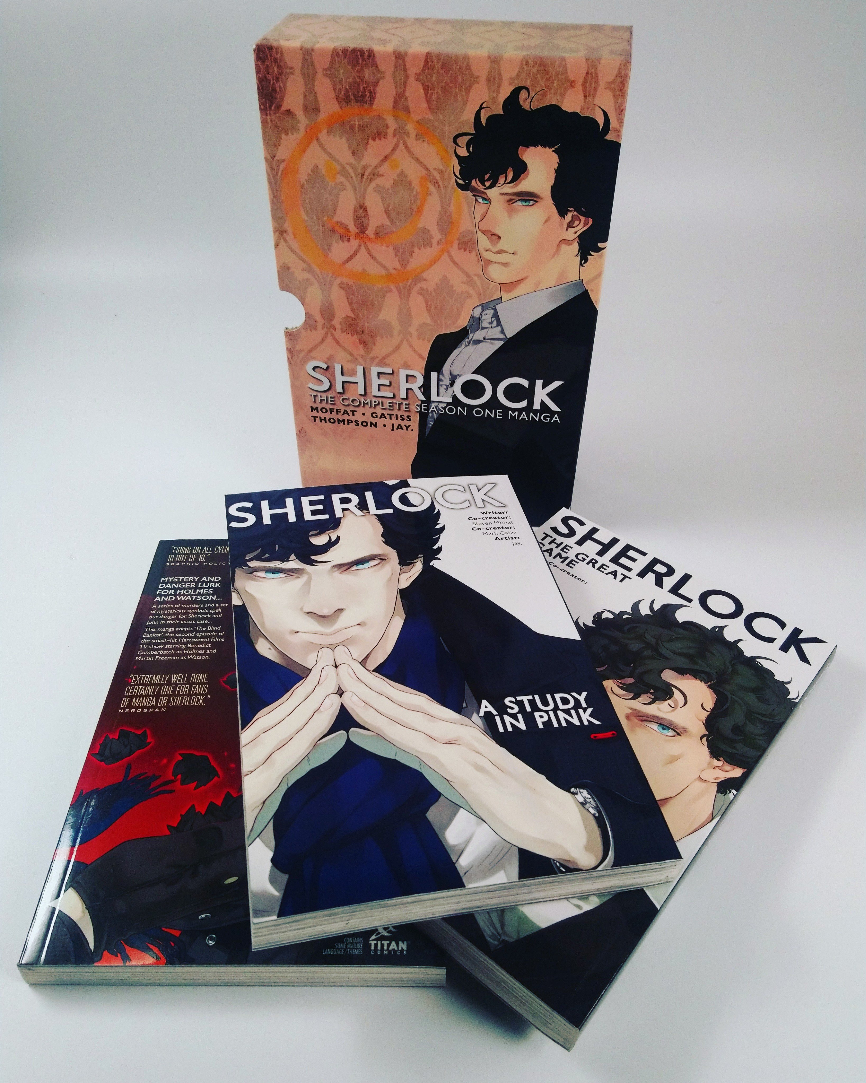 تويتر Comicstitan على تويتر Rt Amp Follow For Your Chance To Win A Set Of Sherlock Manga The Complete First Series Of The c Hit Adaptation In Original Left To Right Reading
