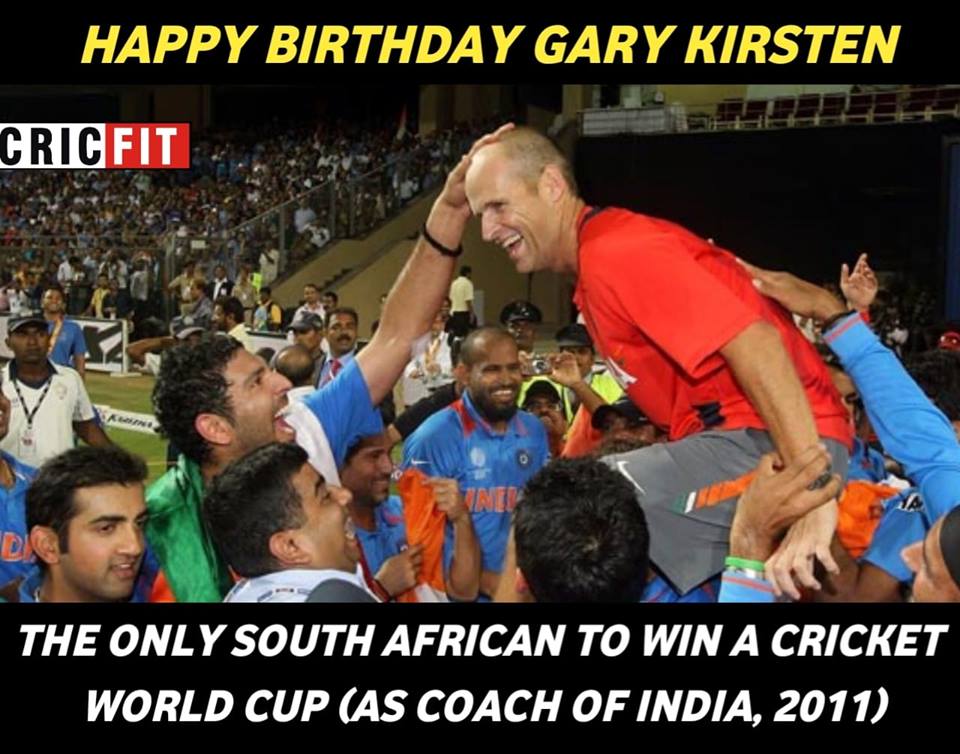  Happy Birthday Gary Kirsten 