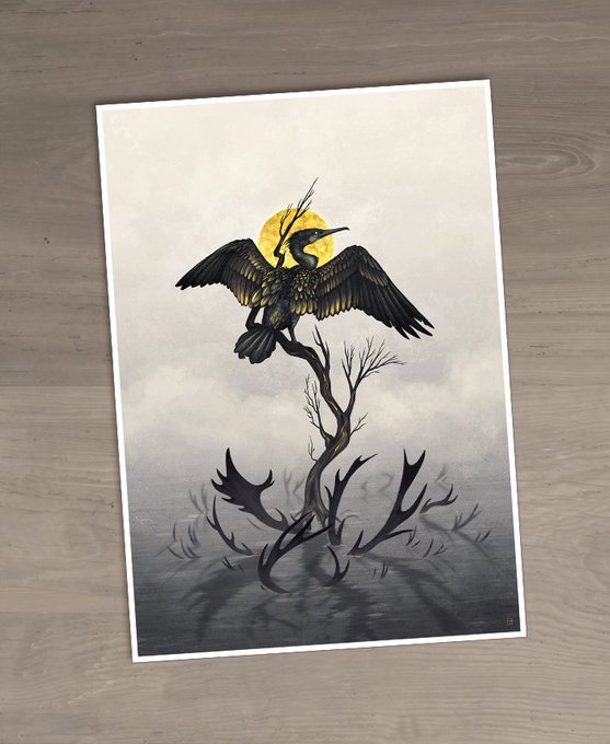 Currently having a big sale on my Etsy shop! 20% off all prints and cards, plus 10% off originals! https://t.co/jNf8CNX0Ka 