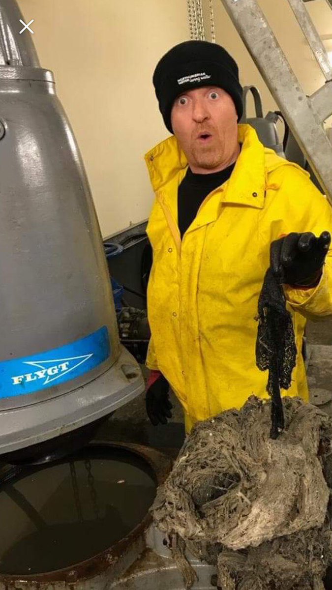 NorthumbrianH2O's tweet photo. For anyone shopping for new lacy lingerie this #BlackFriday, here’s a TOP TIP from us...dispose of your old ones in the bin, not down the toilet! This lovely looking pair of nickers was found blocking one of our pipes in Fatfield #Washington. #OnlyPaperPeeAndPoo https://t.co/yQ2UUecaOr
