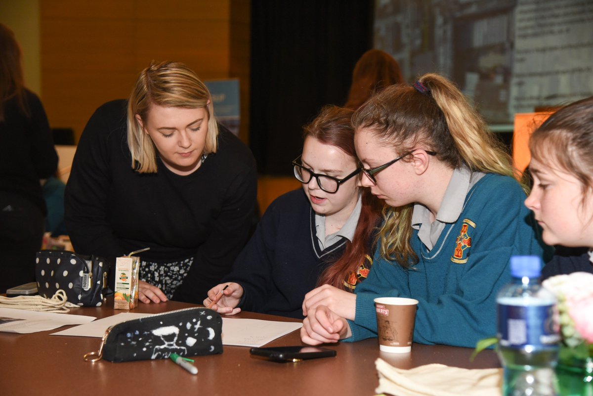 WeAreTUDublin's tweet photo. DIT recently welcomed 93 female 4th and 5th-year students to DIT Kevin Street to participate in the first Building ESTeEM outreach programme designed to attract more young women from DEIS schools to Engineering. https://t.co/CRll84stoV #WomenInSTEM #DITDiscovers #TUDublin https://t.co/2EQEk3r3rs