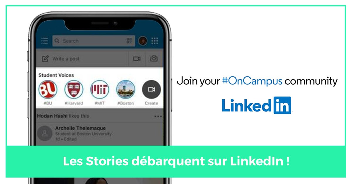 KeepConnectedFr's tweet photo. [Veille] Après avoir rencontré un véritable succès sur Snapchat, Messenger, Facebook, Instagram… Les Stories débarquent maintenant sur LinkedIn 👇🏼

https://t.co/jzOGZRL7GC

#LinkedIn #Stories https://t.co/XANzq89nYN