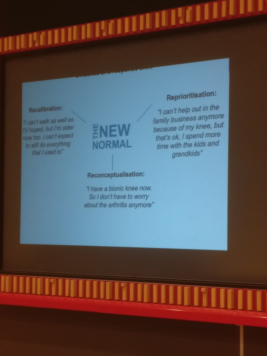 The new model - responseshift and the link between expectations and pain
#theimpactofwhatwetellourpatients