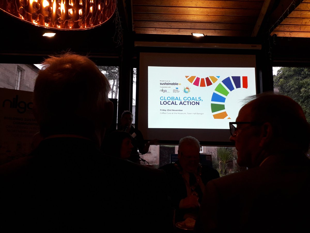 rachelwoods52's tweet photo. Climate change is the biggest challenge of our time - Dr Cara Augustenborg launching #LocalActionNI at @ANDborough @NI_LGA @SustainableNI @ICE_NIreland https://t.co/4FF8g7BXZm