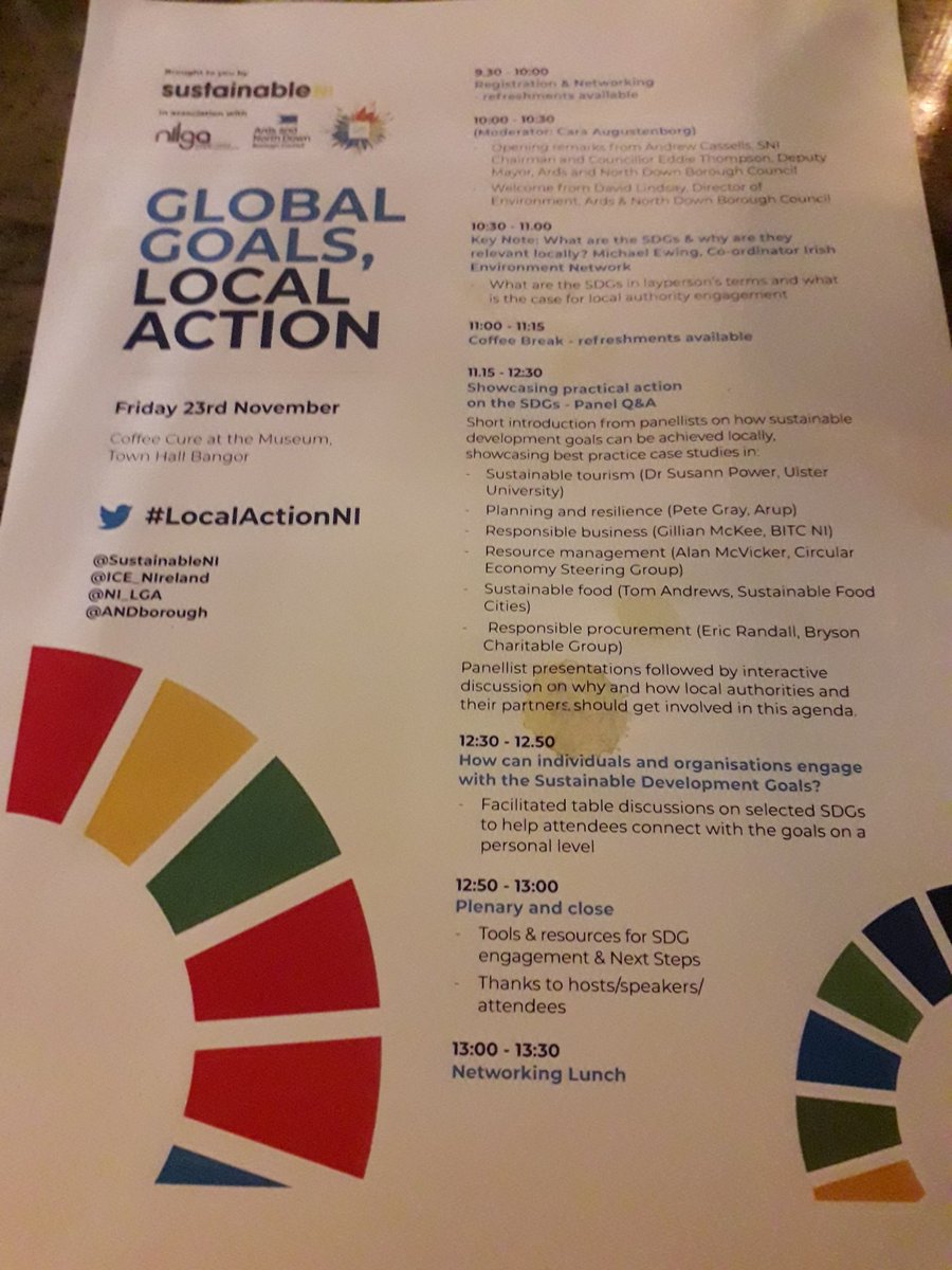 rachelwoods52's tweet photo. Climate change is the biggest challenge of our time - Dr Cara Augustenborg launching #LocalActionNI at @ANDborough @NI_LGA @SustainableNI @ICE_NIreland https://t.co/4FF8g7BXZm