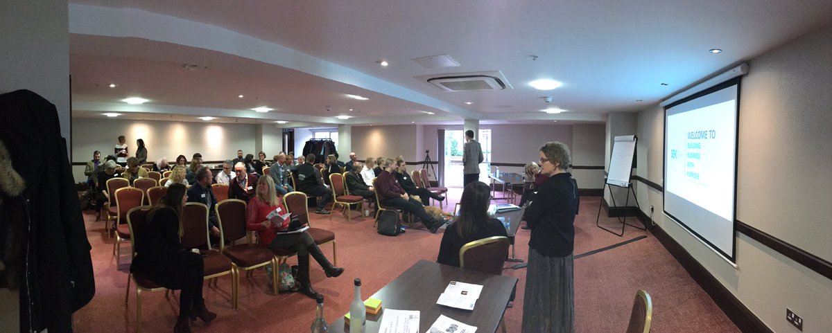 SocEntKent's tweet photo. Building Business with PURPOSE is just getting started #SocEnt https://t.co/7XNPLiUurl