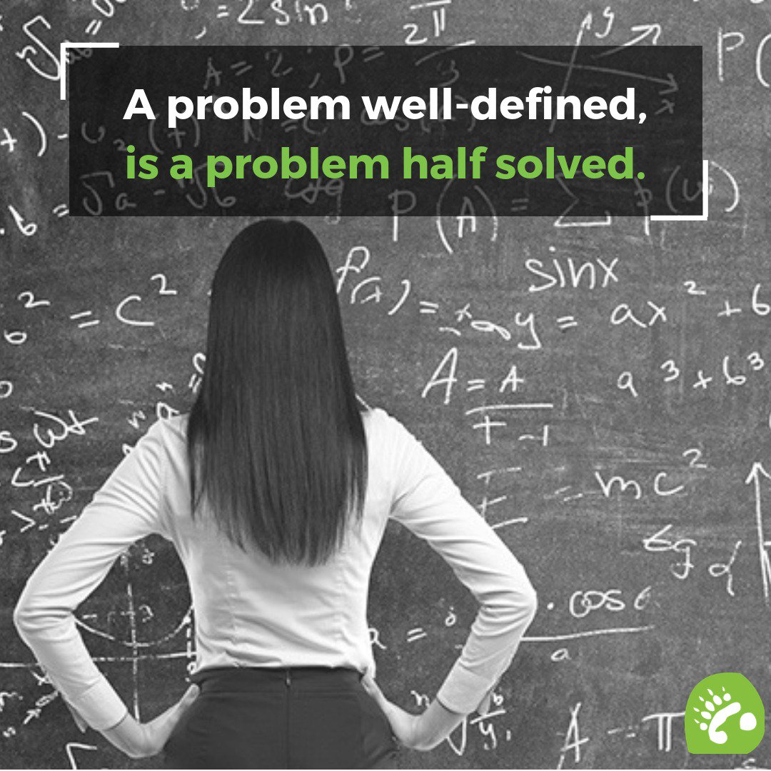 SixSpain's tweet photo. "A problem well-defined is a problem half solved". For this reason, we recommend starting with Painstorming instead of Brainstorming. https://t.co/wfr17Lx3yO