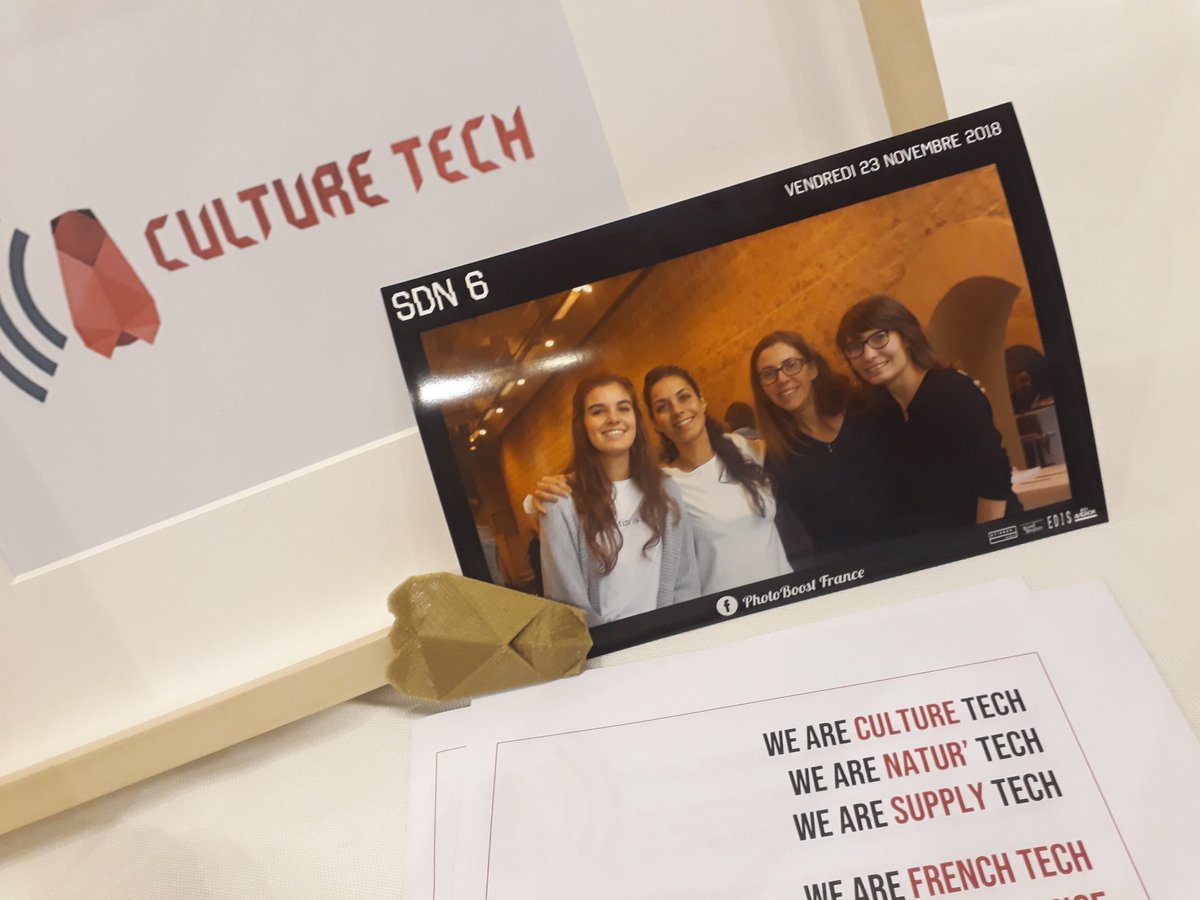 FrenchTechGP's tweet photo. Les équipes de @FTCulture &amp; @TheBridgeAcc à votre écoute sur  #SDN6 by @AvignonDeltaNum à #Avignon 😁 https://t.co/2eoameXhCV