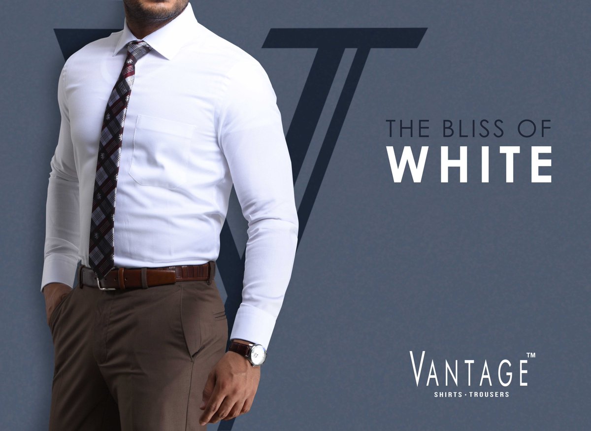 Vantagelk's tweet photo. White is the colour of dignity for the dignified people. Wear it right from the Vantage.๐ ๐
#Vantage #SriLanka #MensWear #BusinessClass #WhiteShirts #White #VantageSriLanka #VantageFormals #Clothing #ColorOfDiginity #Dignified
https://t.co/Yqa5LSdtGs https://t.co/K0KSVQ4Uq0