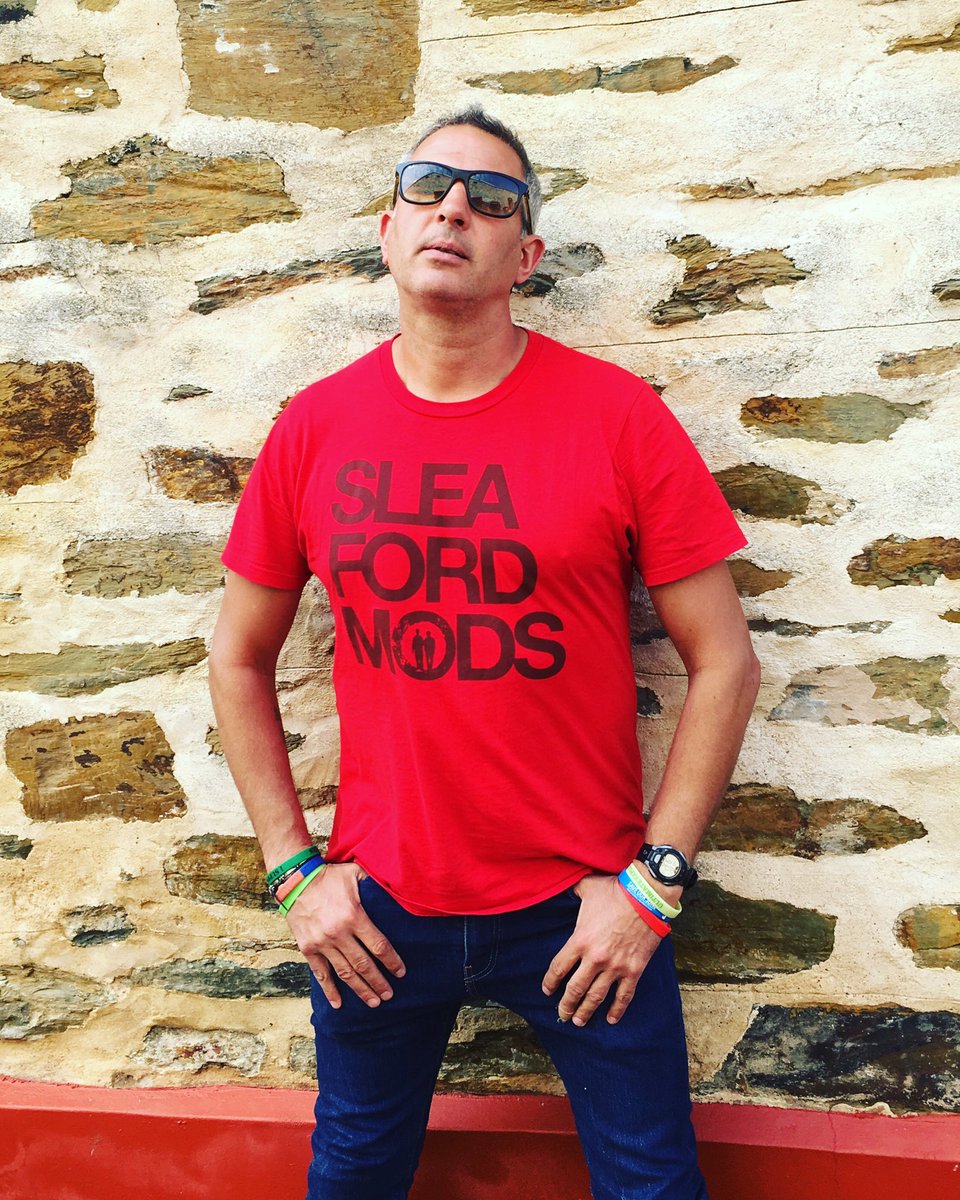 Tim Wildman MW (@timwildmanmw) on Twitter photo Celebrating #tshirtday on @bbc6music <a href="/BBC6MorningShow/">The account formerly known as Lauren on 6 Music</a> <a href="/laurenlaverne/">Lauren Laverne</a> Saw <a href="/sleafordmods/">Sleaford Mods</a> at The Roundhouse in September, this was actually the second T-shirt I had to buy from the merch stall as I lost the first one in the mosh pit 😳🤘 👕💥 Tim, Brighton x Celebrating #tshirtday on @bbc6music <a href="/BBC6MorningShow/">The account formerly known as Lauren on 6 Music</a> <a href="/laurenlaverne/">Lauren Laverne</a> Saw <a href="/sleafordmods/">Sleaford Mods</a> at The Roundhouse in September, this was actually the second T-shirt I had to buy from the merch stall as I lost the first one in the mosh pit 😳🤘 👕💥 Tim, Brighton x