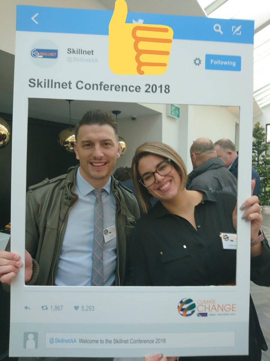 SkillnetAA's tweet photo. Hello smiling #Teamskillnet. We're ready for this amazing conference #conference2018 #climatechange #skillnet https://t.co/6yO4Avqk0i